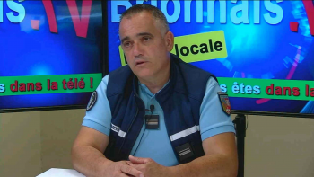 Mag 10 juillet 2022 - Major Guillaume Diry (Gendarmerie Charlieu - Dispositif tranquillité vacances)