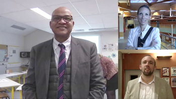 Mag 25 novembre 2022 - Pierre N'Gahane (Recteur de l'Académie de Dijon) et les acteurs du LaboMath AlgéBruyères