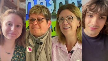 Mag 27 septembre 2023 - Marion Thévenet, Nicole Burnichon, Maé Duvouldy et Valentin Buchet (Ligue contre le cancer à Chauffailles)