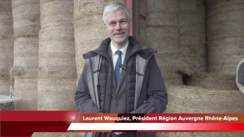 8 février 2024 - Visite de Laurent Wauquiez à Charolles (rencontre avec les agriculteurs)