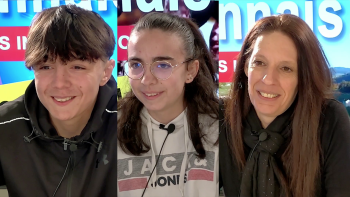 Mag 9 mars 2025 - Emilie Duperron, Nolan et Delinda Roux (Classe défense MFR Vougy)