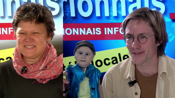 mag 22 janvier 2026 - la marionnettiste Alexandra Vuillet, le musicien Sylvain Devaux