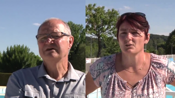 Mag 1er juillet 2020 - Michel Cannet et Florence Gayot (piscines CCLCCB)