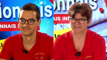 Mag 20 mars 2026 - Florian Jomard et Cécile Diot présentent les 3 jours de fête et de cyclisme.