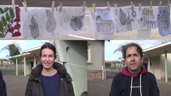 Mag 29 mars 2021 - La Grande Lessive (Cécile Iahns, Paul Luccioni et Joëlle Gonthier)