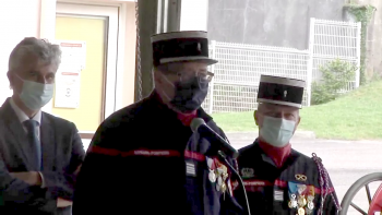 Mag 11 mai 2021 - Passation de commandement au centre de secours de La Clayette