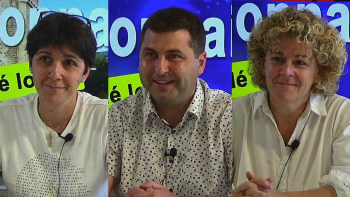 Mag 17 juin 2021 - Arnaud Durix et Cécile Martelin - Carole Chenuet (candidats cantons de Chauffailles et Paray-le-Monial)