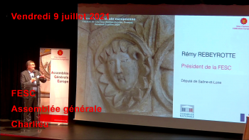 Fédération Européenne des Sites Clunisiens - AG Charlieu (09-07-2021)