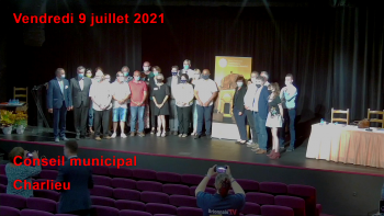 9 juillet 2021 - Conseil Municipal de Charlieu (spécial déclaration candidature Unesco)